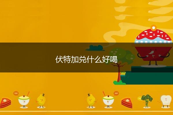 伏特加兑什么好喝