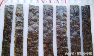 关于紫菜肉松蛋卷所需食材步骤