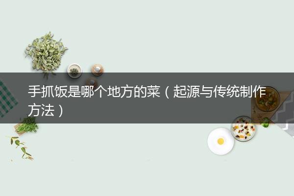 手抓饭是哪个地方的菜（起源与传统制作方法）