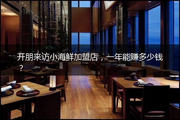 开朋来访小海鲜加盟店，一年能赚多少钱？