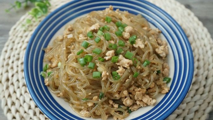 关于肉末粉条的做法所需食材步骤
