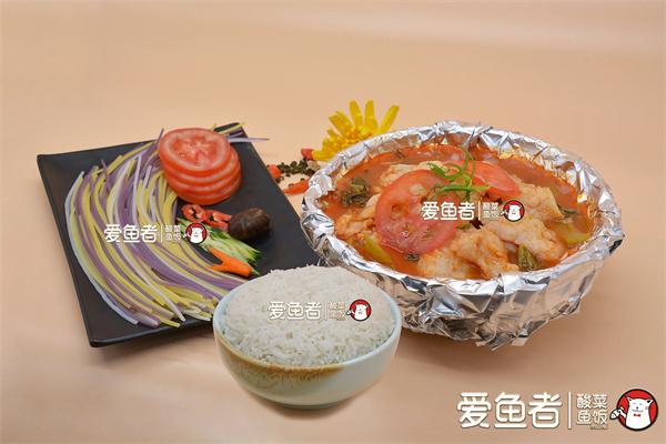 爱鱼者酸菜鱼饭加盟产品图片