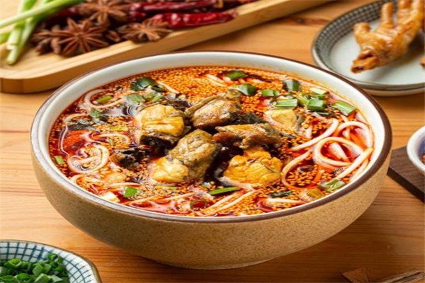 那色普乌鸡米线加盟产品图片