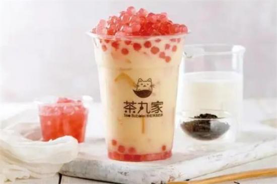 茶丸家奶茶加盟产品图片