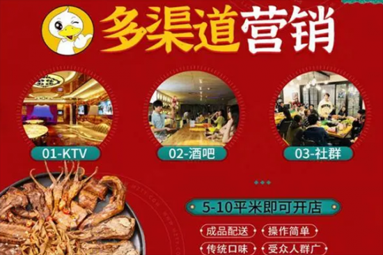 皇脖冲鸭卤味铺子加盟产品图片