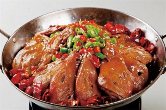 蜀香干锅鸭头加盟产品图片