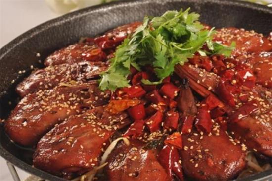 渝圣干锅辣鸭头加盟产品图片