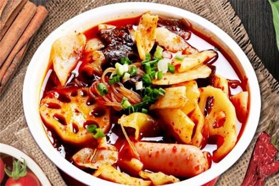 小橙子冒菜加盟产品图片