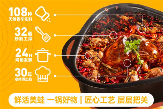 味之绝美蛙鱼头火锅加盟产品图片