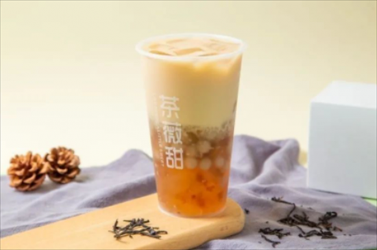 茶薇甜奶茶加盟