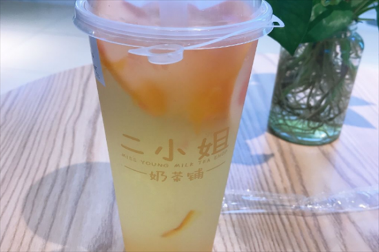 二小姐奶茶加盟产品图片