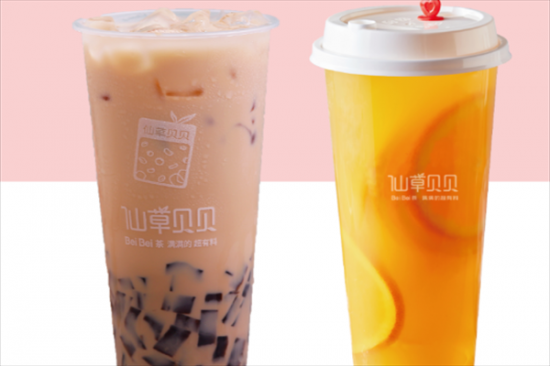 仙草贝贝奶茶店加盟