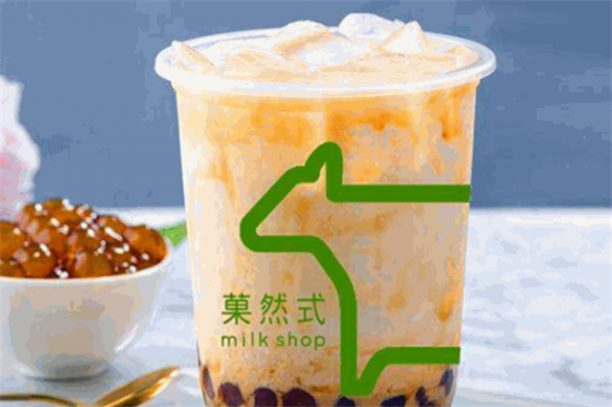 菓然式奶茶加盟