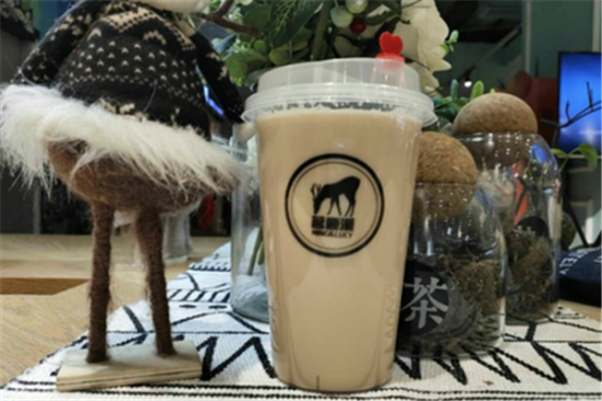 茗鹿溪奶茶加盟产品图片