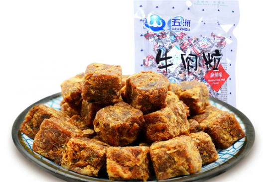 五洲牛肉干加盟