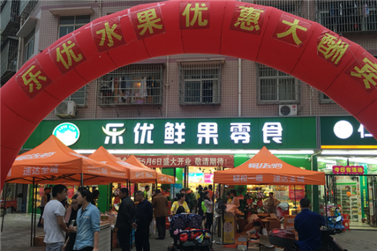乐优鲜果零食加盟