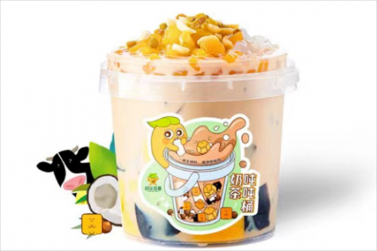 快乐潘薯奶茶加盟产品图片