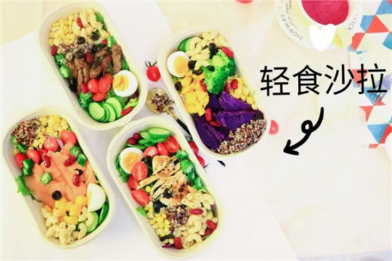 享瘦轻食加盟产品图片