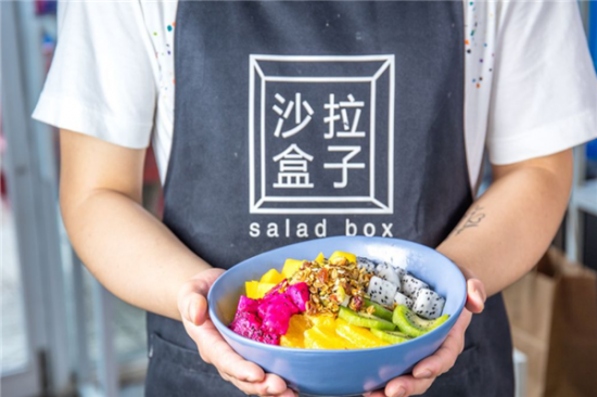 沙拉盒子轻食加盟