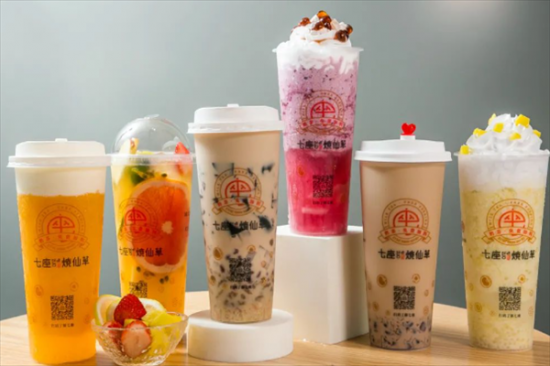 七座奶茶店加盟