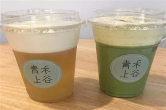 青禾上谷奶茶加盟产品图片