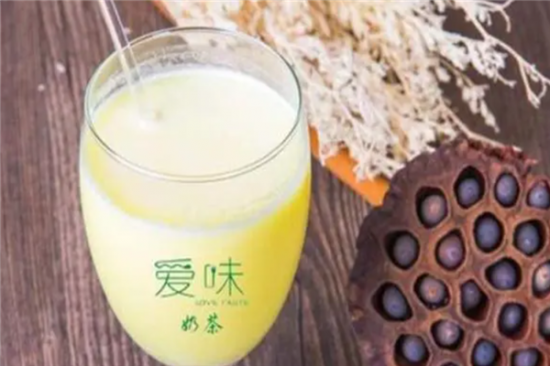 爱味奶茶加盟产品图片
