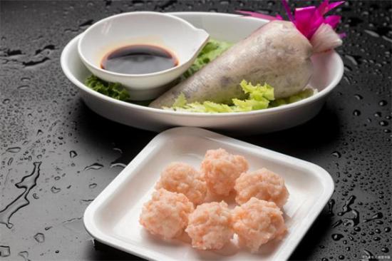 比纳食手打虾滑加盟