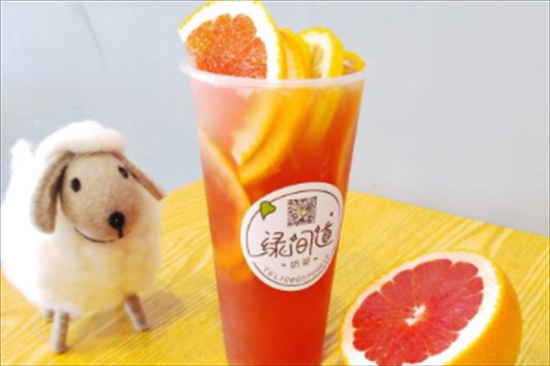 绿间道奶茶店加盟