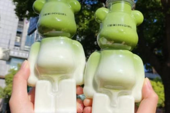 暴力小熊奶茶加盟产品图片