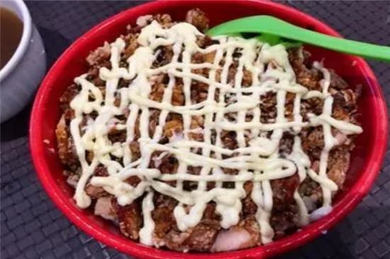 助屋炸鸡沙拉饭加盟产品图片
