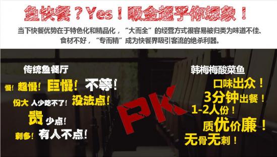 韩梅梅酸菜鱼加盟